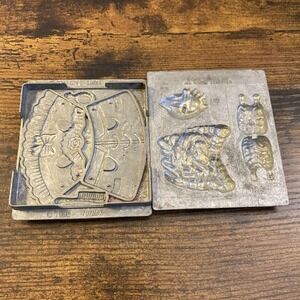 ToyMax Metal Molds Graveyard Ghoulies Designer Oven Dolly Dress Creepy Crawlers